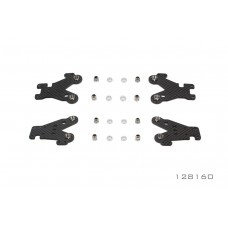 M-128160 -2.0M Graphite full arm set Front + Rear (kit)