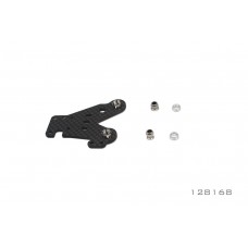 M-128168 - 2.0mm Graphite Rear Arm (L ) (kit)