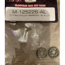 M-125226-AL ALLOY 20T FIXED PULLEY (NARROW) - MTS T3M
