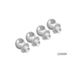 M-124204 RAS-SHOCK CAP BALL END 5.9 M2.5mm(4)