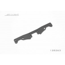 S-128263 CARBON GRAPHITE REAR SHOCK TOWER (LCG, 3MM)