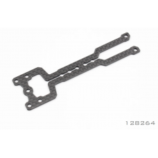 S-128264 - CARBON GRAPHITE FRONT 2ND DESK FOR MTS T3M- V2 (2MM)